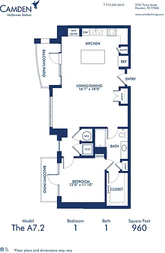 Floor plan A72
