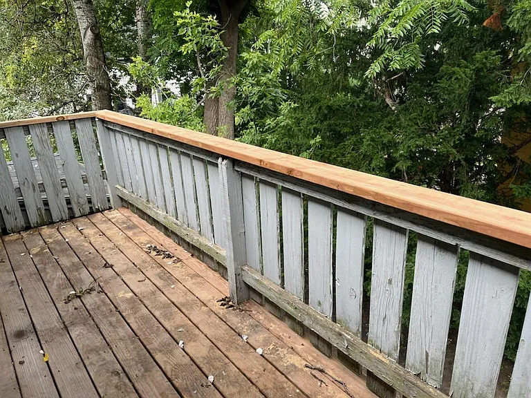 Deck off the Master Bedroom