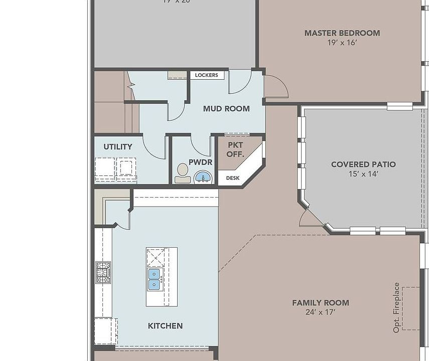 Raleigh First Floor Plan
