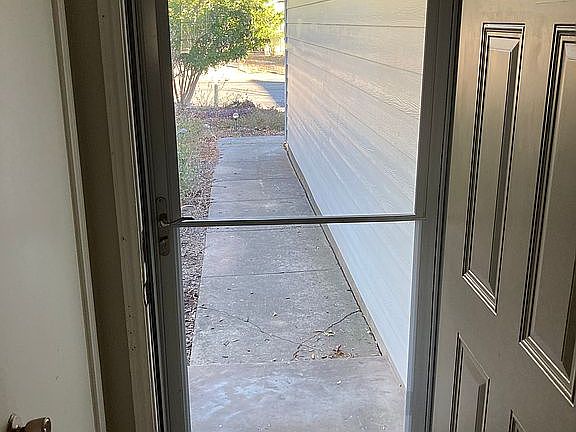 View out front door