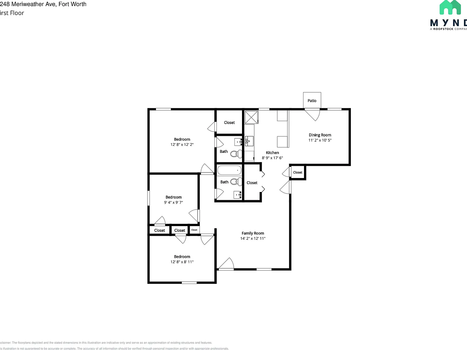 3 bed, 1.5 bath, 1082 sqft, $1,710 — Photo 2