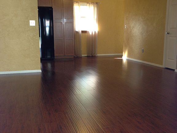 Open concept floor plan