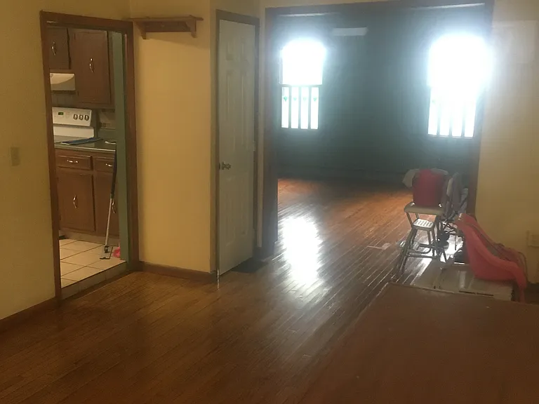 dining room and living room