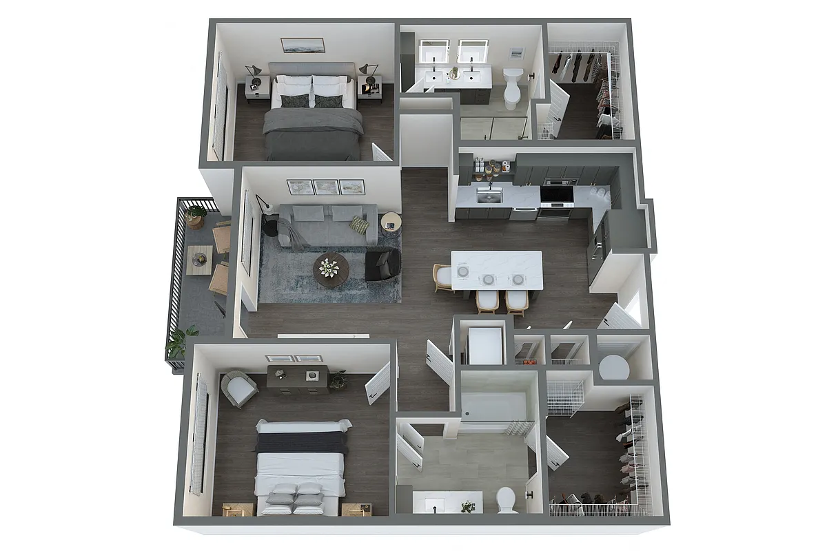 Floor plan Midtown
