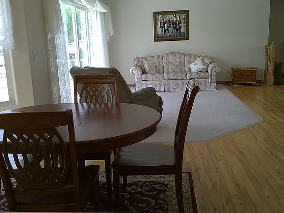 dining/living room area