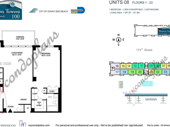 250 174th St APT 1808, Sunny Isles Beach, FL 33160