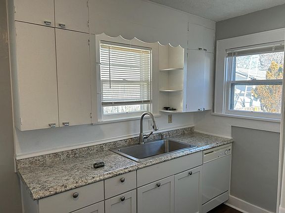 New dishwasher, big sink and countertops.