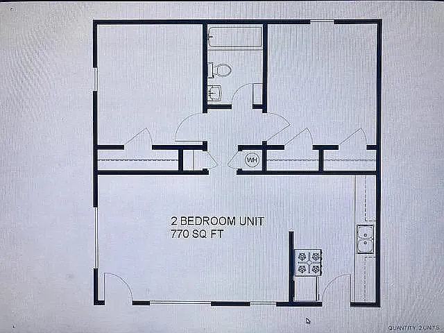 2 bed, 770 sqft, $1,250 — Photo 1