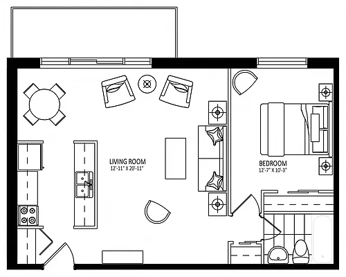 Floor plan 308