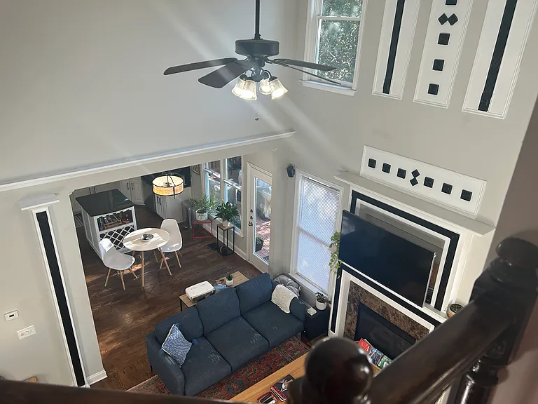 Peek Over the Family Room
