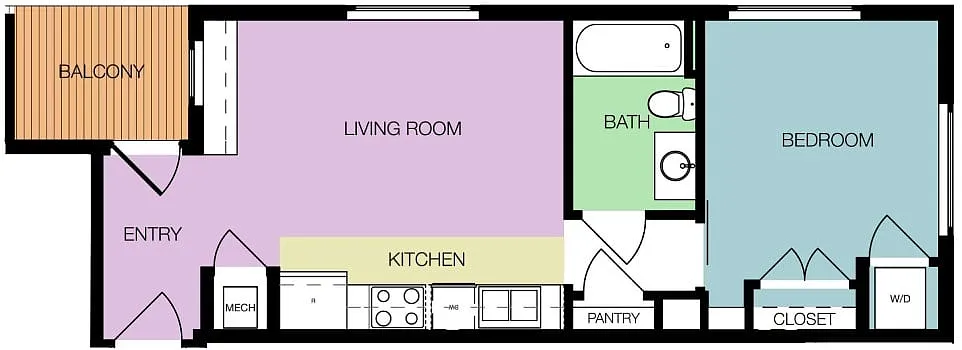 Floor plan Masonry T2-A13