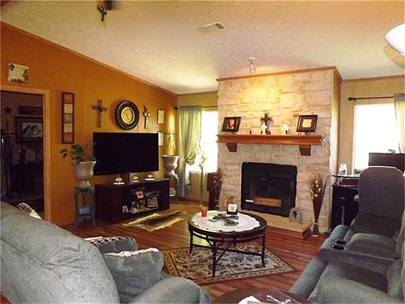 Family room view from the dining room