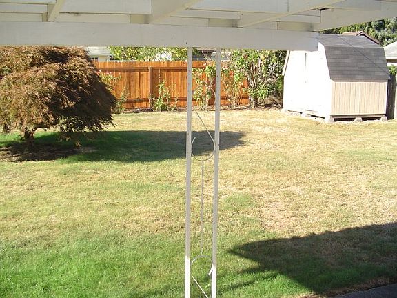 backyard, patio, shed