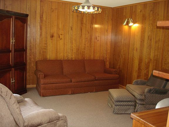 Cozy Den with built-in desk