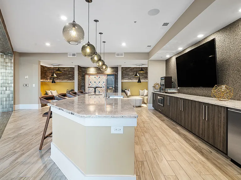 Demo-Kitchen in Resident Lounge
