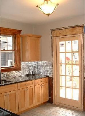 Kitchen door to deck