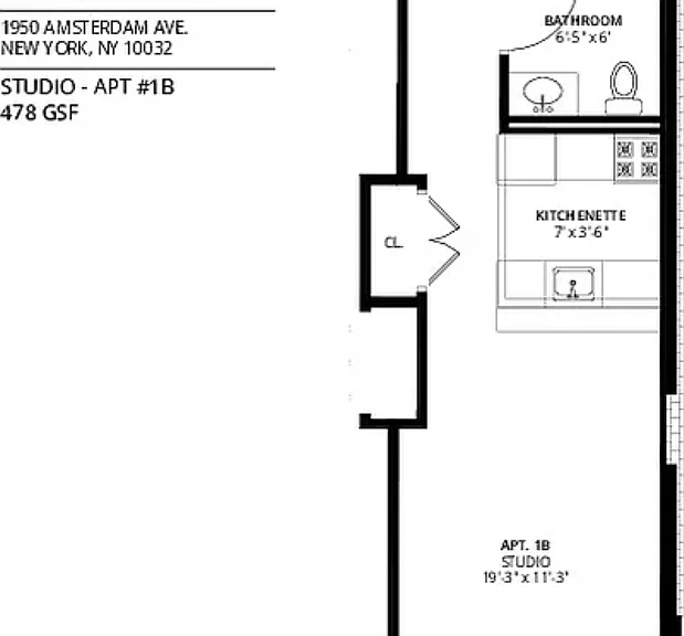 1950 Amsterdam Ave #1B — Photo 2