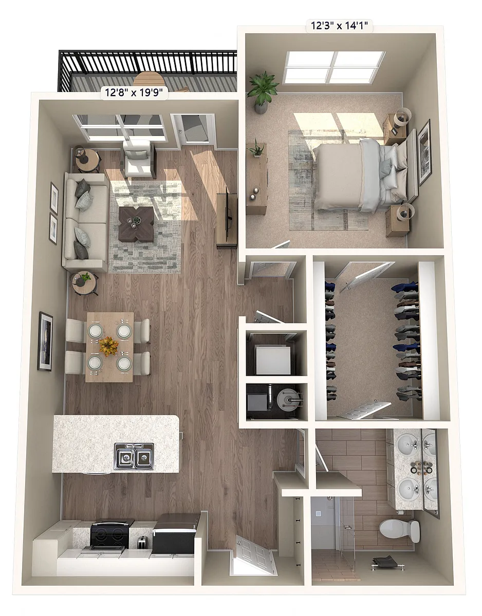 Floor plan The Madison