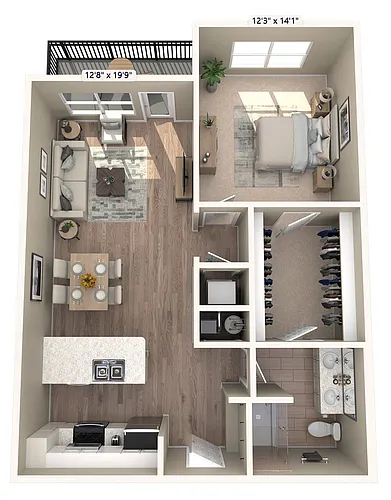 Floor plan The Madison