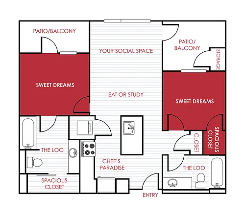 Floor plan 205