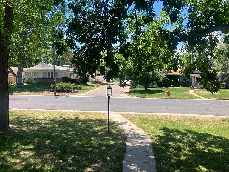 street parking for tenants in front of house