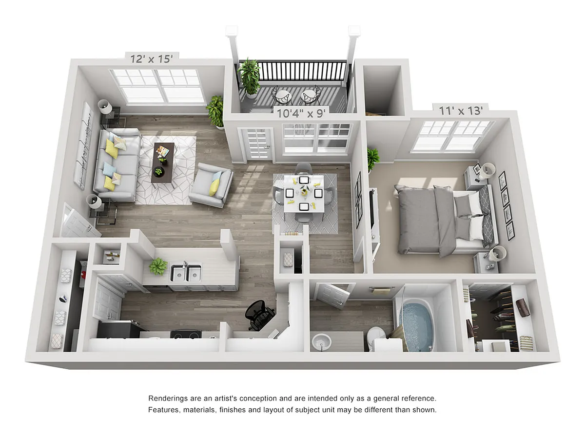 Floor plan A2 Tailored