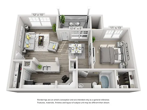 Floor plan A2 Sophisticated