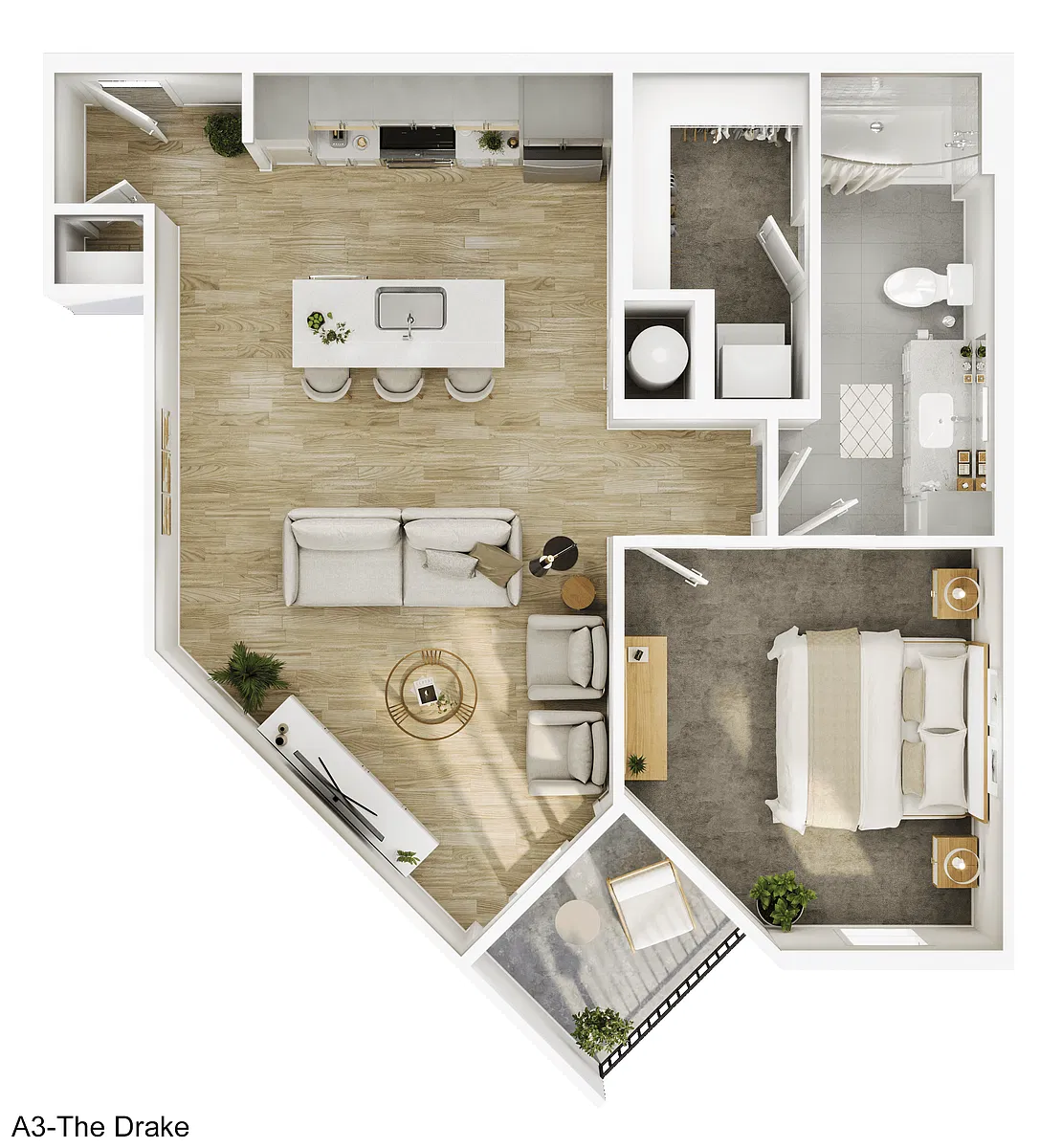 Floor plan Drake