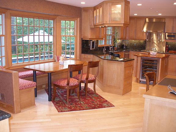 Bright custom kitchen