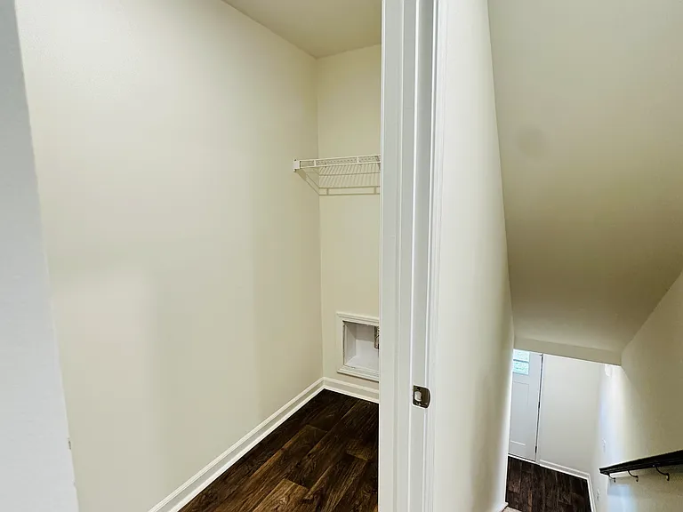 Laundry room.