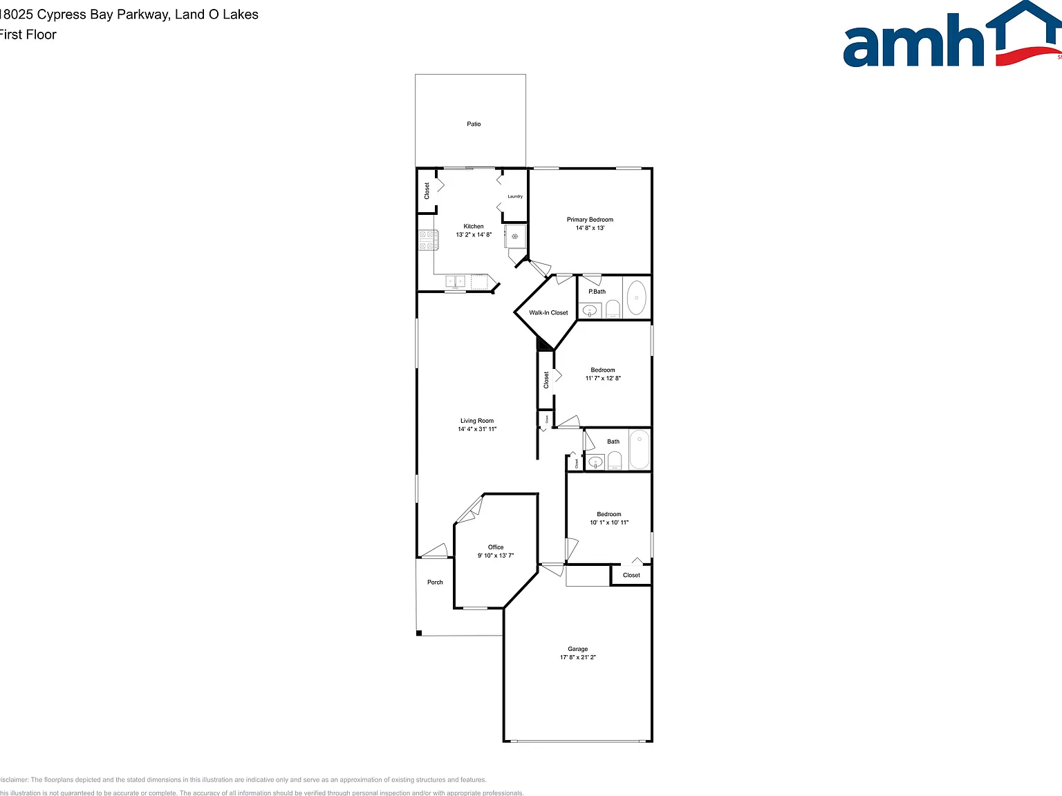 3 bed, 2.0 bath, 1484 sqft, $2,070 — Photo 2