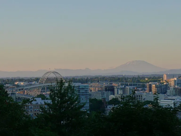 View of Mt St Helens