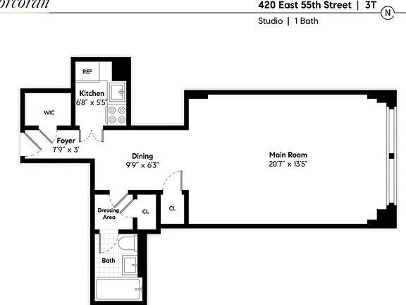 2nd image of 420 E 55th St APT 3T