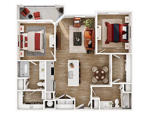 Floor plan B2-2