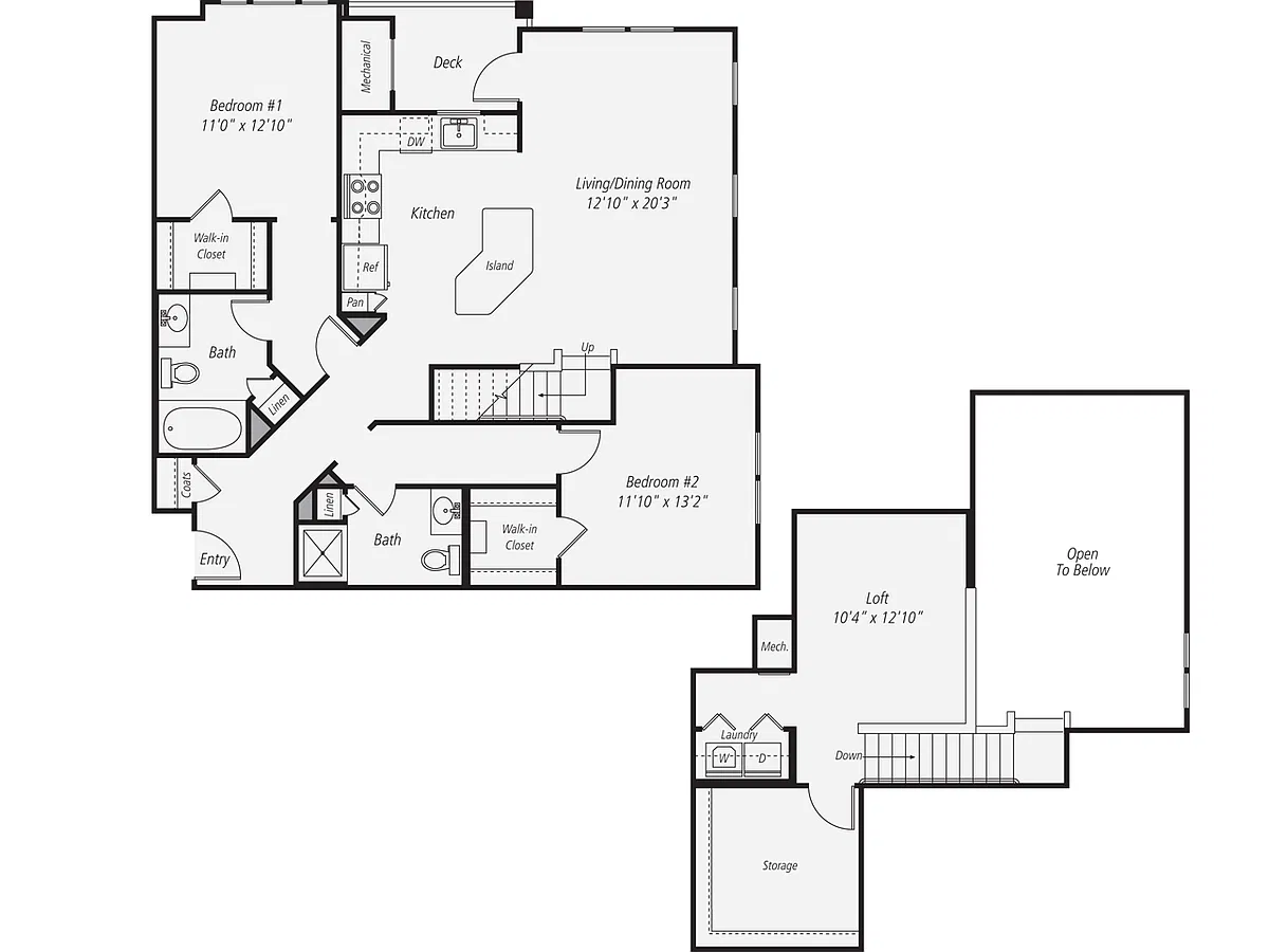 Floor plan Highbush