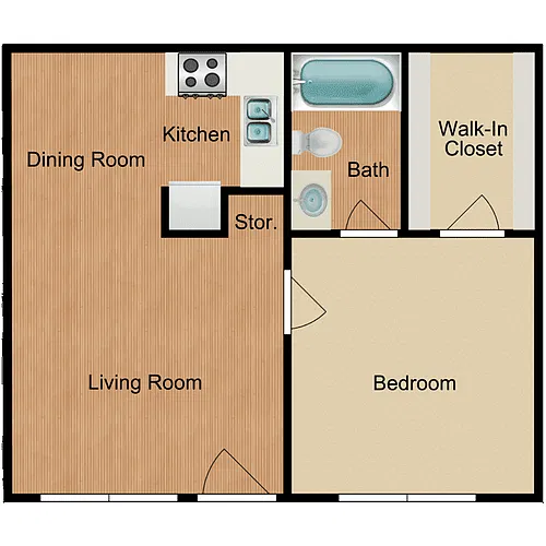 Floor plan Plan 1