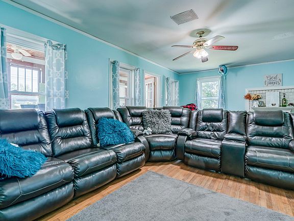 Generous living room