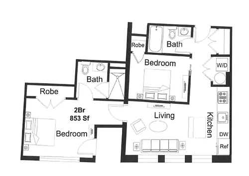 Floor plan 201N