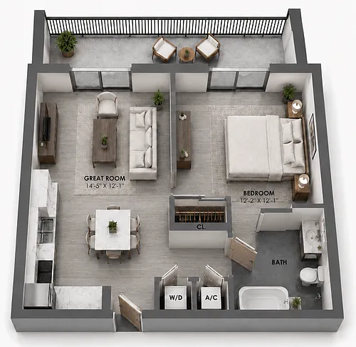 Floor plan A1