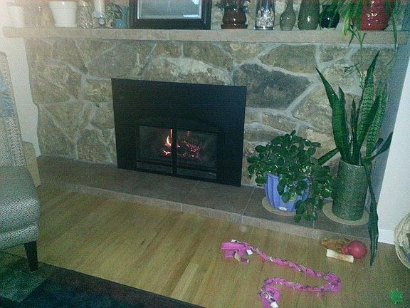 gas fireplace