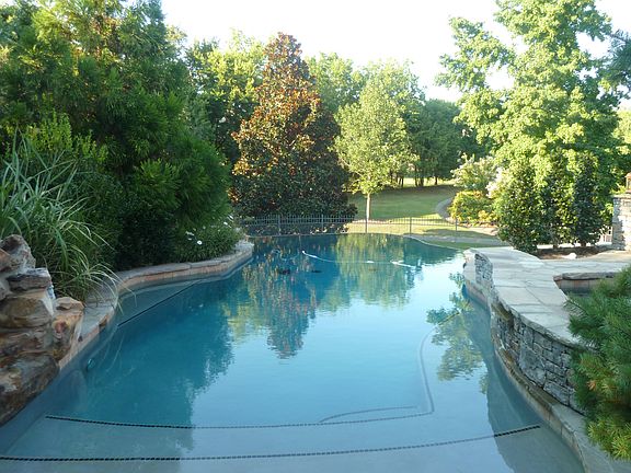 Pool outside back door