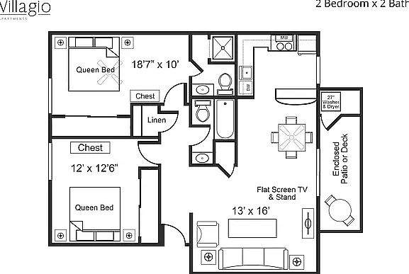 Villagio Furnished Apartments — Photo 27