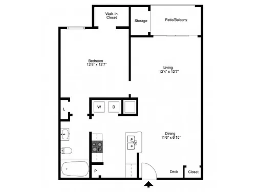 Floor plan The Pescaro