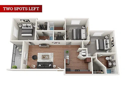 Floor plan 3 Balcony