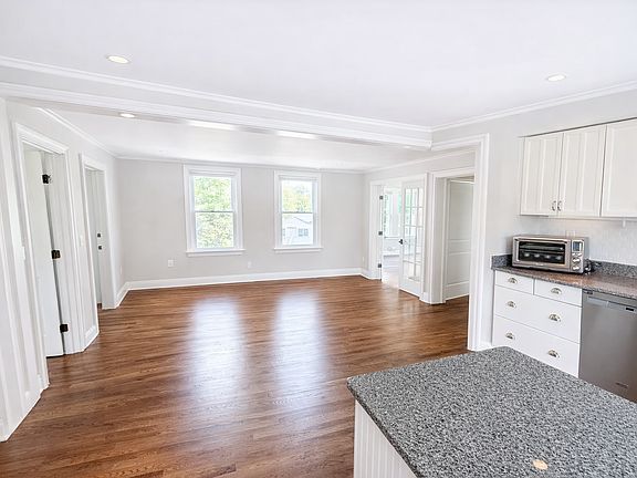 Open to dining/living space