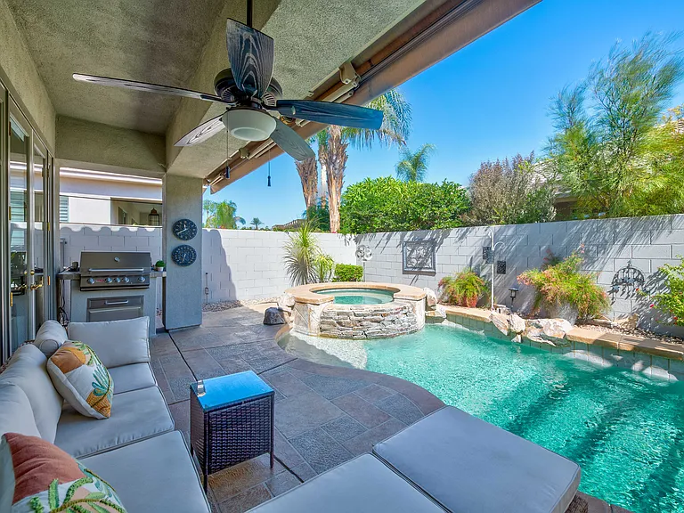 Backyard pool