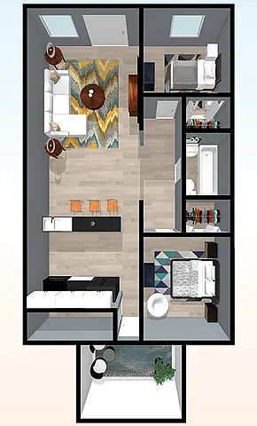 Floor plan The Lotus