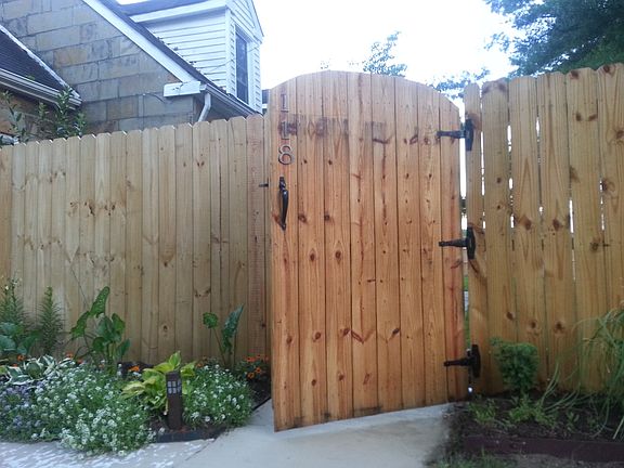 Front gate entrace