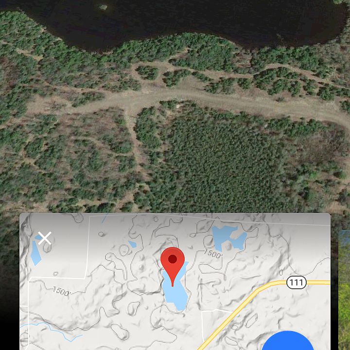 Lake 10 in northern Wisconsin