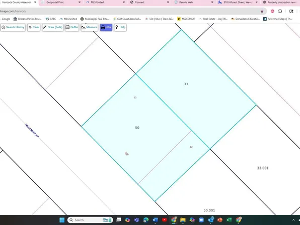 318 Hillcrest St Lot 12, Waveland, MS 39576